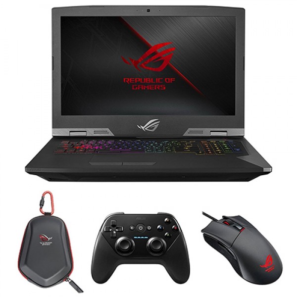 ASUS ROG Laptop-G703GS-WS71|17.3-in|Intel® Core™ i7-8750H 2.2GHz (Turbo up to 3.9GHz)|16GB 1TB SSHD FireCuda|NVIDIA GTX 1070 8GB GDDR5|Windows 10 (64bit)|FHD (1920*1080), matte, 144Hz, WV, G-SYNC