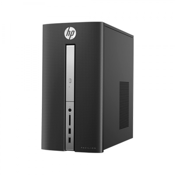 HP Pavilion Desktop - 570-p035t - 7th Generation Intel® Core™ i3 processor|8 GB memory; 1 TB HDD storage|Intel® HD Graphics 630|DVD-Writer|Windows 10 Home 64