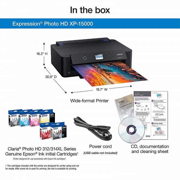 Expression Photo HD XP-15000 Wireless Color Wide-Format Printer