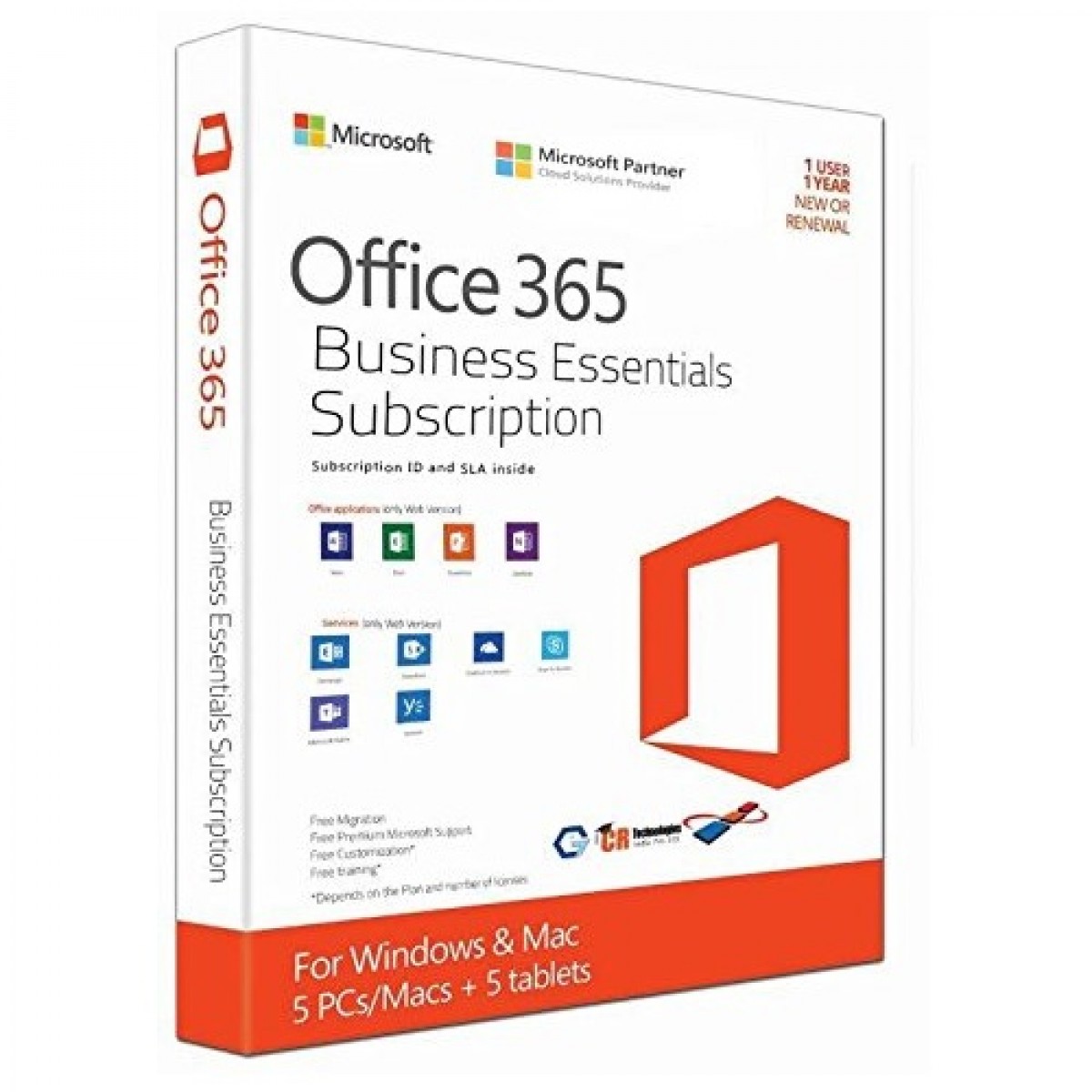 Buy Microsoft Office 365 BCAiness Essentials 1 Month - Nerd Store